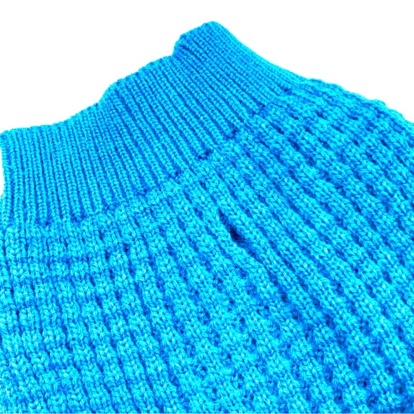 Vibrant Life Turquoise Blue Pet Sweater Size Small - Picture 2 of 4